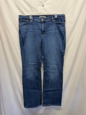 Levi's 415 Women's Dark Blue Classic Boot-Cut Jeans 20W